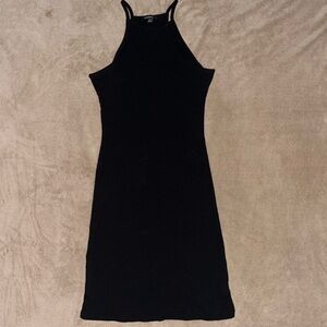 Ambiance Black Midi Dress